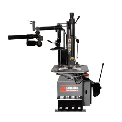 CAE-2725TC LH Tire Changer with Manual Lock Swing Arm, Bead Blaster, (110V/60HZ/1PH) with Left Assist Arm